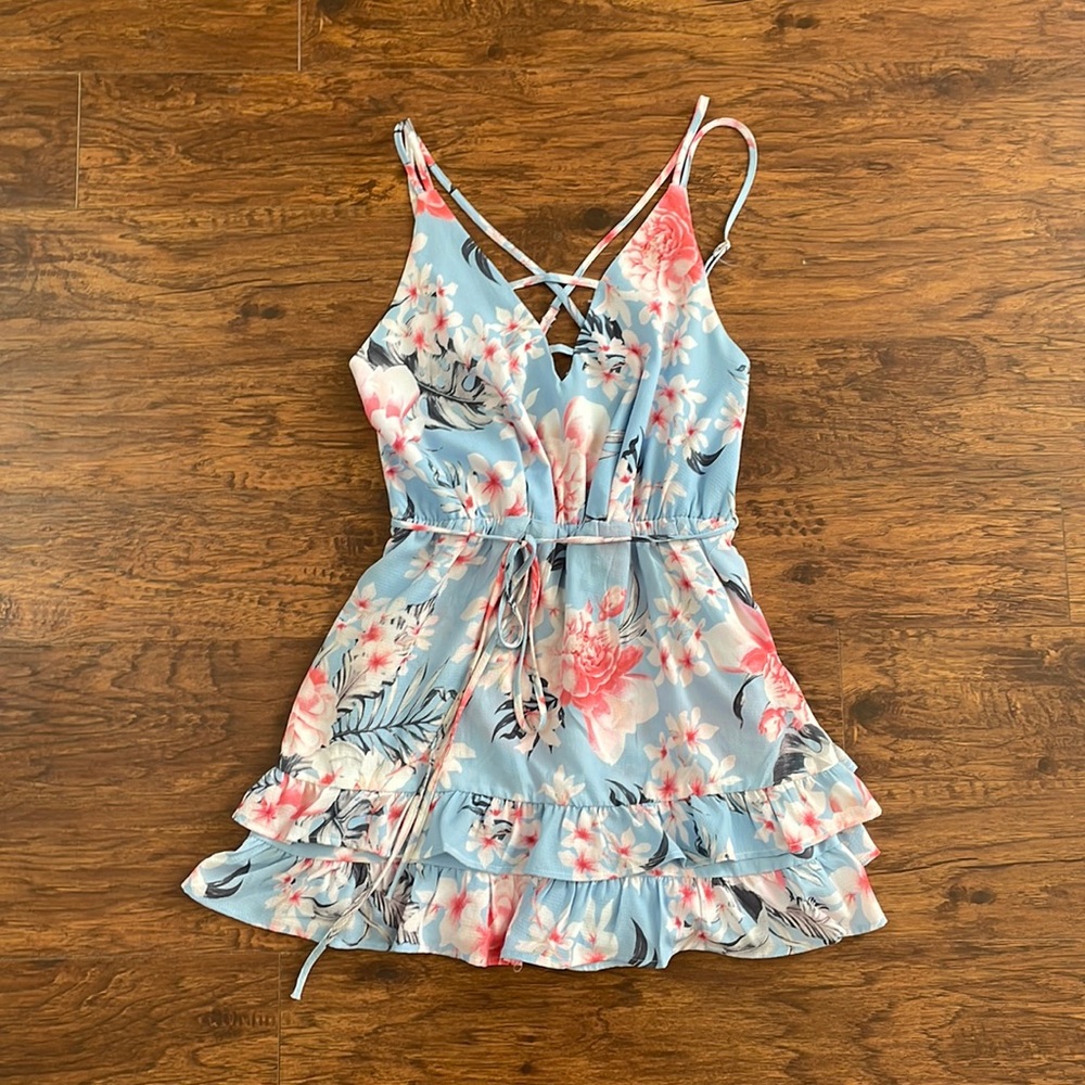 Floral Romper size medium